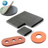 Ruban adhésif en mousse de silicone gris Deson Rogers Bisco HT-800 avec service de découpe pour l'assemblage de composants électroniques et l'absorption des chocs