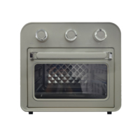 Four de friteuse à air multifonction 1300w de vente chaude pour toast, déshydrateur 11-20l friteuse à air multicapacité