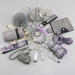 Porte-clés de sécurité Bling en alliage, accessoires, outils, gadgets, alarmes, fournitures en gros, cadeaux d'autodéfense pour femmes, porte-clés d'autodéfense - Product Image 3