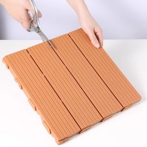Baldosas de Plástico Encajables para Exteriores, Baldosas para Canchas de Baloncesto, Baldosas Deportivas, Baldosas para Suelos de Garaje - Product Image 1