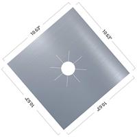 0.2mm, revêtement supérieur de poêle de Camping, brûleur de gril, protection supérieure de cuisinière à gaz, usine personnalisée, couverture de cuisinière à gaz bon marché