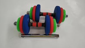 Nhúng màu Vinyl tráng sắt miễn phí trọng lượng-handbell & kettlebell Hộp quà tặng cho tập luyện tại nhà Tập Thể Dục Đào Tạo thân thiện với môi - Product Image 4