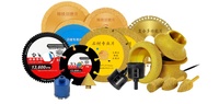 Disco de Sierra Circular de Diamante de 110 mm de Grado Industrial Europeo de Alta Calidad para Azulejos, Cerámica, Losas de Roca, Certificado CE OEM para Encimeras