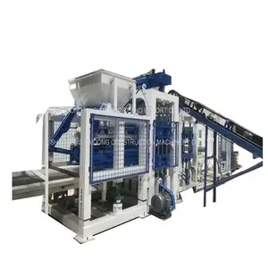 Máquina de fabricación de bloques de pavimentación de enclavamiento automática, QT10-15, recomendado en caliente, de fábrica