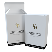 Boîte de flacon de parfum de 30ml 50ml design personnalisé emballage de parfum en papier de luxe avec boîtes cadeaux de parfum en carton logo doré