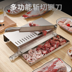 Stainless Steel Bone Cutter Multi Functional <b>Meat</b> <b>Poultry</b> Cutter Kitchen Tool For Beef Pork Rib Cutting - Product Image 5