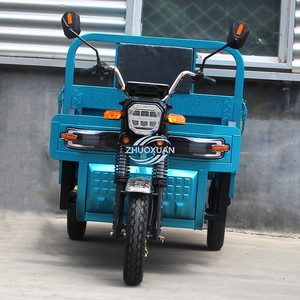 60V Battery Open Body Electric Three Wheeler 400kg Load Agricultural Cargo Trike - Product Image 2