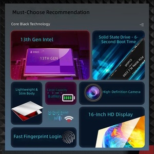 <span class=keywords><strong>Ultrabook</strong></span> para Juegos y Oficina, Pantalla de Alta Definición de 16 Pulgadas y 25K, Celeron N95, Almacenamiento SSD, Windows 10/11, Más Vendida - Product Image 2