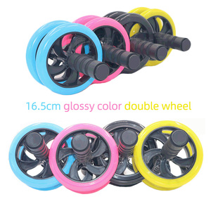Double Ab Wheel Con Lăn Tập Cơ Bụng Cho Tập Thể Dục Bằng Nhựa Abs 2 Bánh Lăn - Product Image 3