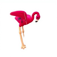 Ballon animal perroquet gonflable oiseau volant avec éclairage coloré