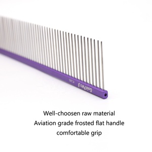 <span class=keywords><strong>Pettine</strong></span> Professionale Baoli OEM per Cani e Gatti, con Aghi Lunghi in Acciaio Inox per Rifinitura e Taglio del Sottopelo - Product Image 2