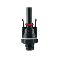Impermeable IP67 30A DC 1000V 2.5mm2 4mm2 6mm2 Conector de panel de cable solar