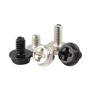 <b>Computer</b> Screws DIN912 Fully Threaded Black Carbon Steel Grade 8.8 For Desktop Power Supply And <b>Hard</b> <b>Drive</b> Installation - Product Image 1