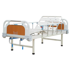 <span class=keywords><strong>Lit</strong></span> médical manuel à <span class=keywords><strong>2</strong></span> manivelles pour patient d'hôpital - Product Image 5