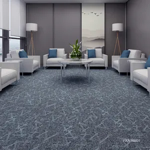 מפעל משרד שטיח אריחי 50x50 OEM FIKA149 מסחרי מלון שטיחים כתם עמיד