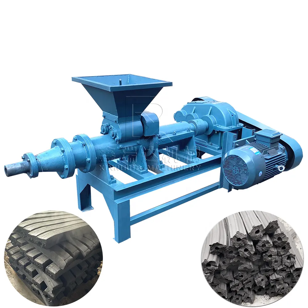 Coal Heat Log Charcoal Make Sawdust Briquette Machine High Frequency