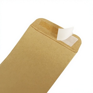 Sobres <span class=keywords><strong>de</strong></span> Papel Kraft Personalizados al por Mayor <span class=keywords><strong>de</strong></span> Fábrica con Cinta Adhesiva <span class=keywords><strong>de</strong></span> Doble Cara para Envío y Almacenamiento - Product Image 4