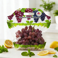 China op maat gemaakte ziplock zakken voor voedselverpakkingen, op maat bedrukte ziplock zakken verpakkingen voor groenten, fruit, druiven, plastic zakken