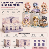 Figurines 3D en vinyle de collection, boîte mystère, échelle 1/12, thème fantaisie et science-fiction, personnalisables pour IP d'animation, co-marquage, cadeau promotionnel d'entreprise