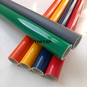 Tube rond en fibre de verre personnalisé, tube creux en FRP pour manche de pelle - Product Image 4