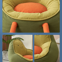 Fauteuil pouf moderne et mignon pour enfants - Chaise de relaxation pour chambre à coucher, salon ou appartement