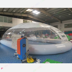 Dôme de <span class=keywords><strong>piscine</strong></span> gonflable personnalisé, couverture transparente en pvc - Product Image 5
