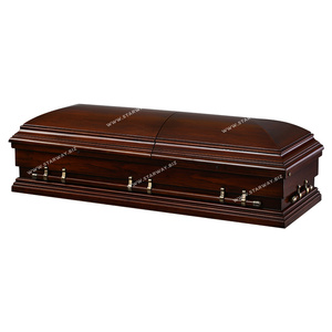5108 похоронные принадлежности оптом тучные высокие люди расширяются, увеличивая большие деревянные Большие гробы для ожирения - Product Image 2