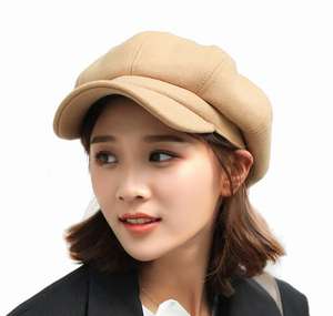 Marque Qualité Original Marque Qualité Original Béret Bonnet Femmes Laine Chaud <span class=keywords><strong>Capc</strong></span> - Product Image 5