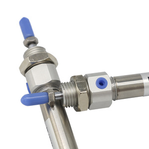 กระบอกลมสแตนเลส SMC รุ่น CD85N12-15B Airtac MI25-50-S-CA แบบแม่เหล็กสวิง สำหรับเครื่องจักร ต่อพลาสติกแบบเกลียว - Product Image 4