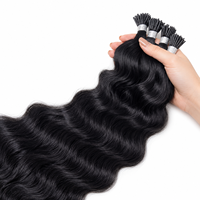 Extensions I-Tip Remy Vietnamiennes Kératine Teintées Double Weft Double Drawn Couleur Naturelle Grossiste
