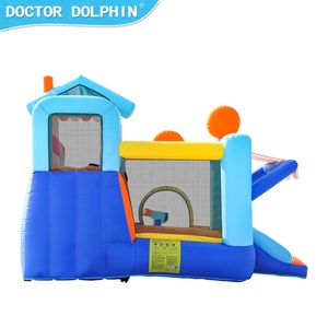 Castillo Inflable con Tobogán Doctor Dolphin, Disfruta de la Diversión con un Tobogán Acuático Inflable - Product Image 4
