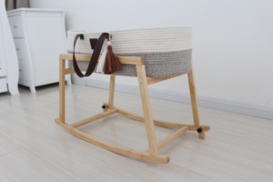 Woven <strong>Baby</strong> <strong>Cradle</strong> Skin-friendly <strong>Baby</strong> Portable <strong>Cradle</strong> Lightweight <strong>Cradle</strong> - Product Image 2