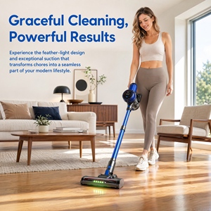 PVC2401 Cordless <b>Stick</b> Vacuum Cleaner 151-180AW OLED Display HEPA Filter Lightweight for Household Cleaning - Product Image 2