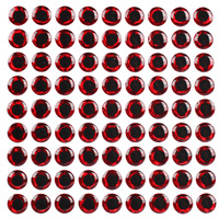 Grande pastille oculaire 3D Luya pour animaux, 11/12/13/14/15/16mm, en PP, pour appâts vivants, pour leurres bioniques, adaptée aux poissons de rivière et d'eau salée