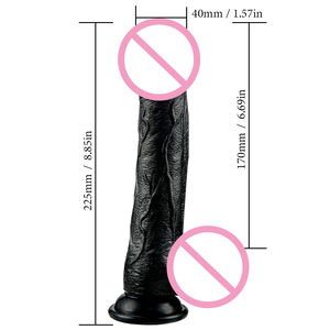 Grosir terbaik baru Dildo listrik besar bergetar pemanas teleskopik Penis perempuan Dildo besar Vibrator untuk wanita - Product Image 2