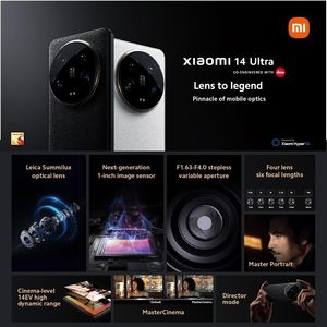 สำหรับสมาร์ทโฟน Mi 14 Ultra 5G รุ่นปลดล็อค Snapdragon 800 ซีรีส์ แบตเตอรี่ 5000mAh รองรับซิมคู่ CDMA LTE AMOLED 120Hz - Product Image 6