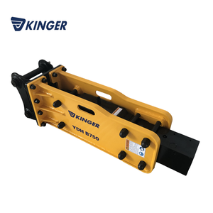 2022 vendita calda KINGER marca laterale/superiore/scatola silenziato martello demolitore idraulico per Mini escavatore - Product Image 2