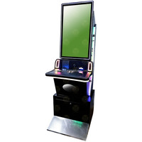Kabinet Game Arcade Vertikal 32'' dengan Tombol Tekan, Akseptor Uang, dan Rangka Logam untuk Permainan Ketangkasan