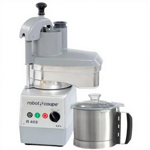 เครื่องเตรียมอาหารเชิงพาณิชย์ <span class=keywords><strong>Robot</strong></span> <span class=keywords><strong>Coupe</strong></span> R402A แบบ 2 ระดับความเร็ว ความจุ 4.5 ควอร์ต พร้อมใบมีด 120 โวลต์ 1492 วัตต์ - Product Image 1