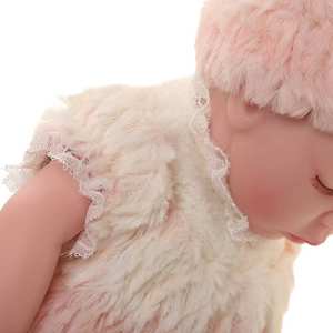 Vente en gros de poupées reborn en vinyle de 12 pouces, bébé réaliste, en silicone, fait à la main, cadeau d'anniversaire pour fille - Product Image 4