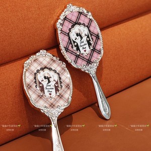 Specchietto Portatile Flower Knows Chocolate, Design Fragola Marrone-Nero Tè al Latte, con Confezione Base - Product Image 2