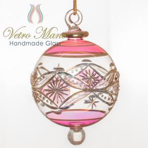 Egipcio vidrio adornos de Navidad - Product Image 1