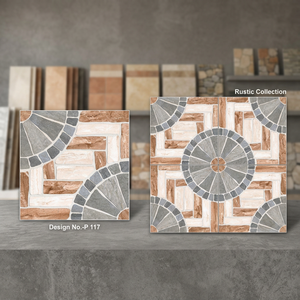 Carreaux de sol en porcelaine émaillée numérique haute résistance 400x400mm pour parking, 40x40cm, extérieur, Inde - Product Image 4