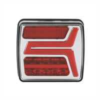 Feu arrière de remorque LED sans fil personnalisé, rechargeable, avec fonctions de freinage et de clignotement, DC3.7V SAE DOT IP67, étanche, pour camion