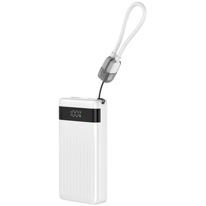 Batería Externa OEM de 10000mAh, Carga Rápida de 35W con Pantalla Digital y Correa, Cargador Portátil Delgado para Teléfono Inteligente - Product Image 6