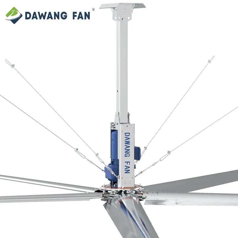 High Performance Safe Large Hvls Industrial Ceiling Fan 26ft 24ft Commercial Fan