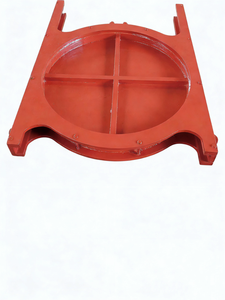 Clapet rond en fonte avec étanchéité bidirectionnelle pour stations de pompage des eaux usées, clapet circulaire en fonte bidirectionnel - Product Image 6