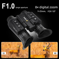 Jumelles de vision nocturne infrarouge NV8300 montées sur la tête, zoom numérique 8x, 4K UHD, 36MP, vision nocturne 3D, enregistrement vidéo
