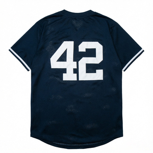 Maillots de baseball rétro pour hommes, version nostalgique, cousus, Derek Jeter, Joe DiMaggio, Reggie Jackson, Thurman Munson, tailles S-3XL - Product Image 5
