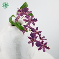 Fleurs artificielles en soie, orchidée Vanda, 80 cm, fleurs pour la décoration, décoration de mariage, décoration de la maison, décoration de fête en plein air, arrangement floral